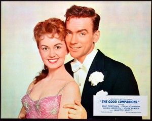 GOOD COMPANIONS 1957 Eric Portman, Celia Johnson, Hugh Griffith UK LOBBY SET