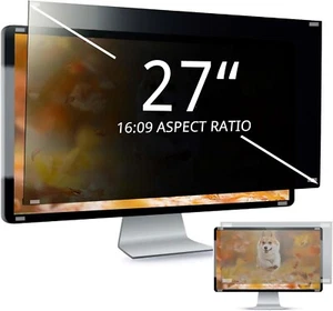 27 Zoll Monitor Sichtschutz Entspiegelt Displayschutzfolie 16:9 - Bild 1 von 6