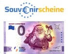 0 Euro Schein XECY 2020-2 MERRY CHRISTMAS