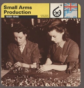 Small Arms Production  Edito Service Card Second World War II Economics - Picture 1 of 1