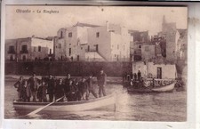 OTRANTO VIAGGIATA 1913 LA RINGHERA ANIMATA BELLISSIMA