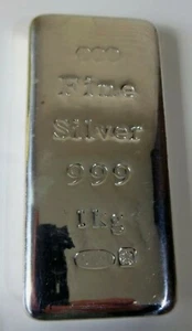 CML 1kg. Kilo Silver Bullion Bar. New. Sealed ingot. FOR COLLECTION - Picture 1 of 3
