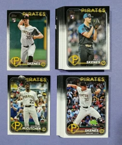 2024 Topps ~ Pittsburgh Pirates Complete 43 Card Team Set w/Update & All-Stars - Picture 1 of 8