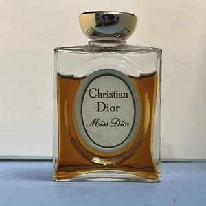 CHRISTIAN DIOR Miss Dior Parfum 1oz 30 cc Vintage 1960s 80% Prop Collectible - Picture 1 of 11