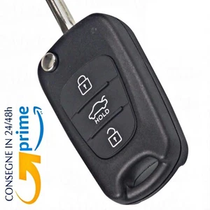 🇮🇹 SCHLÜSSELHÜLLE COVER 3 TASTEN für HYUNDAI I20 I30 IX20 IX35 FERNBEDIENUNG - Bild 1 von 6
