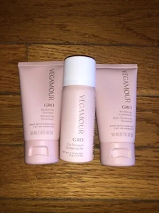 Vegamour Gro Revitalizing Shampoo, Conditioner, Dry Shampoo Lot Set Travel Size - Picture 1 of 4