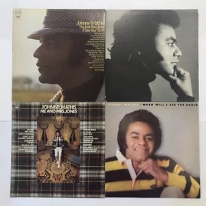 JOHNNY MATHIS First Time/Killing Me/Mrs Jones/When Will Vinyl LP 4 Lot VG+ - Imagen 1 de 2