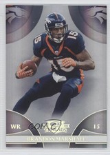 2008 Donruss Threads Silver Century Proof /100 Brandon Marshall #39