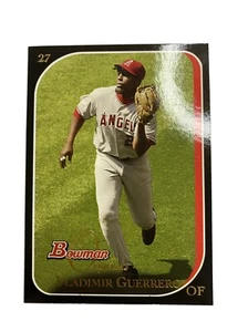 Topps Bowman Vladimir Guerrero 2006 Senior HOF Legend/99 SSP ultra raro - Imagen 1 de 5