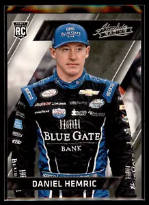 2017 Panini Absolute Racing NASCAR Base Set #33 Daniel Hemric RC - Picture 1 of 2