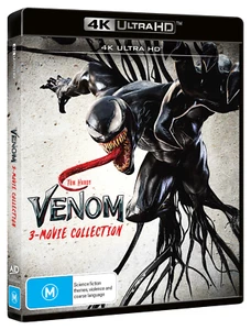 BRAND NEW Venom 3-Movie Collection (4K UHD Blu-Ray, 2024) Tom Hardy - Picture 1 of 2