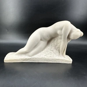 Vincent Glinsky "The Awakening" Art Deco Nude Marble Composite Cast Sculpture - Picture 1 of 13