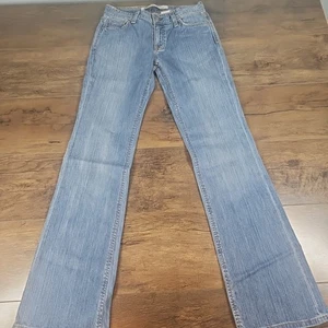 Vintage Gap Womens Low Rise Boot Cut Stretch Jeans Size 1 Long 24x30 - Picture 1 of 8