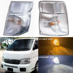 LED Amber/White Front Corner Signal DRL Light For Nissan Caravan E24 E25 (02-04) - Picture 1 of 5