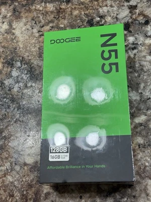 Teléfono Celular DOOGEE N55 Desbloqueado Android 14 Smartphone 16GB+128GB 5150mAh 8 Núcleos Foto 1 de 4