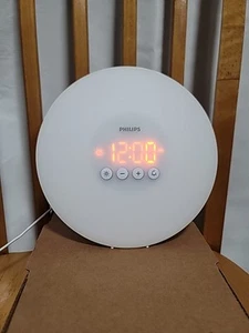 Philips HF3500 Wake-Up Light Alarm Clock Sunrise Simulation Sleep Therapy Tested - Picture 1 of 7