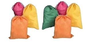 (24) Mochilas con cordón de neón surtidas ~ Favores de fiesta de primavera ~ Cesta de Pascua... - Imagen 1 de 7