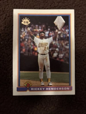1991 Bowman - Rickey Henderson #692 - Image 1 of 2