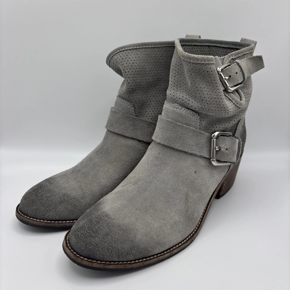 Donald J. Pliner Botines Hebilla Cuero Envejecido 7.5 M Mujer’s  Foto 1 de 4