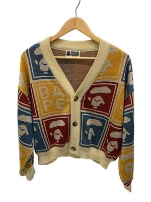 A BATHING APE cardigan Jacket Multicolor Used - Image 1 of 4