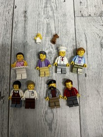 Lego Assembly Square Minifigures Only Lot Of 10