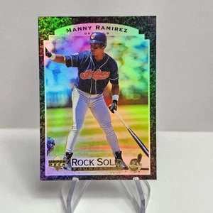 Manny Ramirez Holo 1997 Upper Deck Rock Solid Foundation #RS10 Cleveland Indians - Picture 1 of 2