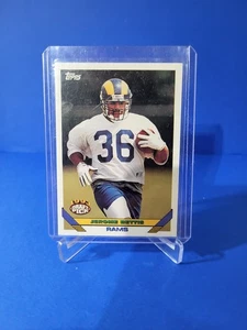 1993 Topps Football Jerome Bettis #604 (RC) St Louis Rams HOF Rookie  - Picture 1 of 3