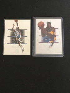 Lot of 2, 2001-02 SPJ Michael Jordan & Kobe Bryant Cards - Zdjęcie 1 z 2