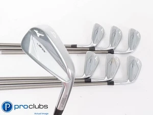 Nice Mizuno JPX923 Tour 4-PW IRON SET Steelfiber 95 Regular Flex Graphite 442781 - Picture 1 of 6