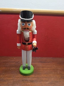 Vintage German NUTCRACKER VEB Hodrewa Rothenthal 11” Wood German Democratic Rep - Picture 1 of 6
