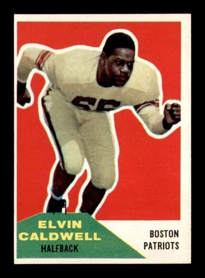 1960 Fleer #120 Elvin Caldwell RC EXMT/EXMT+ X3513703 - Image 1 of 3