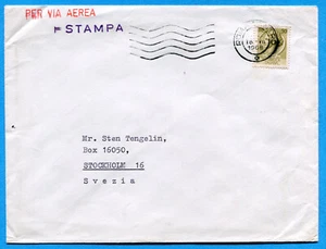 SIRACUSANA - £.50 STAMPE AEREA SVEZIA (295669) - Imagen 1 de 2