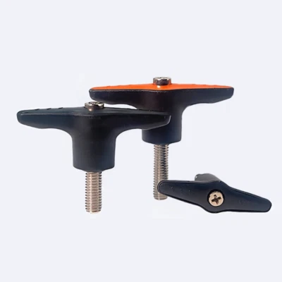 Tee Wing Knobs Thumb Screw M4 M5 M6 M8 M10 M12 Male Thread Plastic T Knob Handle - Image 1 of 4