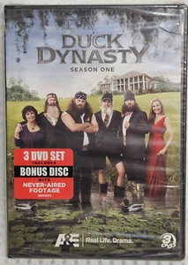 Duck Dynasty Season One (3 DVD Set) Phil Robertson A&E Factory Sealed New - Picture 1 of 4