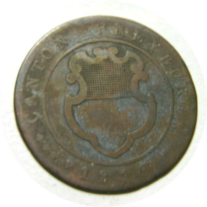 スイス ゼンパッハの戦い 1861年 記念銀貨 スイス銀貨 チューリッヒ 1813年 40バッツェン 19世紀 大型銀貨
