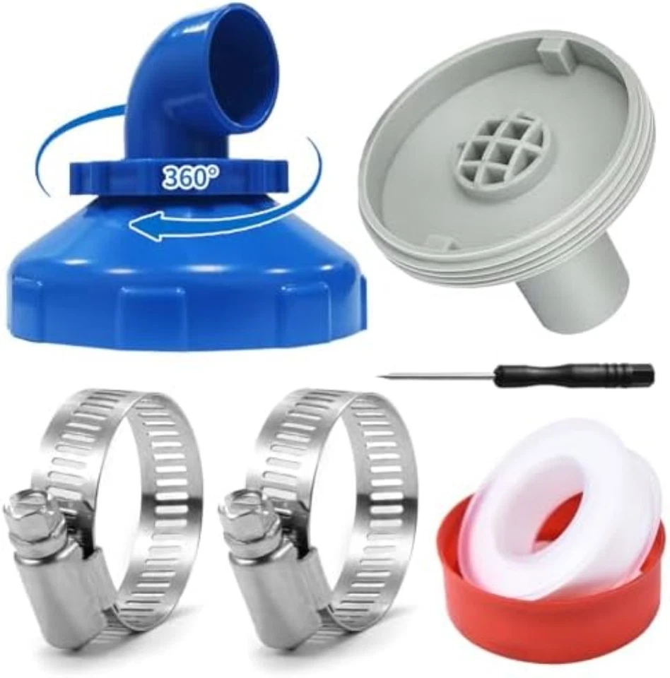 Bocchetta D'Ingresso per Piscina,Ugello di Afflusso da 38/32mm,Accessori Piscina - Immagine 1 di 1