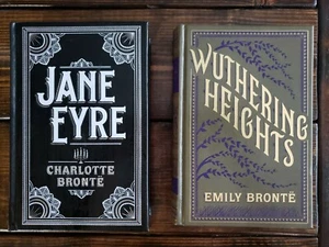 Jane Eyre/Wuthering Heights  Charlotte/Emily Bronte Decorative Hardcover Books  - Bild 1 von 12