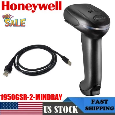 Honeywell Xenon 1950GSR-2-Mindray 1D 2D Image Reader Barcode Scanner USB Cable