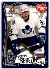 1997-98 Pinnacle Post Sergei Berezin Toronto Maple Leafs #15
