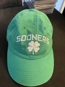 Oklahoma Sooners Shamrock Hat Adjustable - Picture 1 of 3