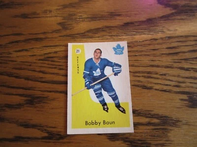 1959-60 Parkhurst #21 Bobby Baun - High Grade - Image 1 of 4