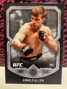 2017 Topps UFC Museum Arnold Allen novato, como nuevo, UFC Prizm 2021, 2022, Panini - Imagen 1 de 2