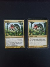 2x Godsire MTG Shards of Alara (1 NM & 1 Damaged)