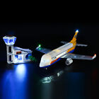 Zestaw świateł LED do klocków LEGO Passenger Airplane City 60262 (zestaw oświetlenia)