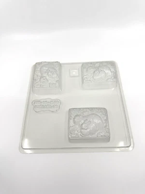 Milky Way Molds- Easter Designs- Set Of 1- Plastic Mold - Vintage - Bunny Rabbit - Image 1 of 4