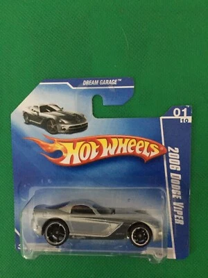 Tarjeta corta Hot Wheels Dream Garage 2006 Dodge Viper 1:64 BB161 Foto 1 de 4