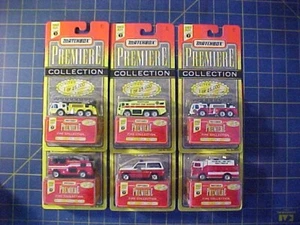 MATCHBOX PREMIERE FIRE COLLECTION SERIES 7! FULL SET OF 6! LIMITED EDITION NIP - Picture 1 of 9