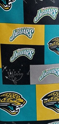 NFL Fútbol Jacksonville Jaguars Florida Block & Play Corbata Cuello Ralph Marlin Foto 1 de 4