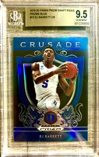 2019-20 Panini RJ Barrett Silver Prizm Blue Rookie Card RC BGS 9.5 NY Knicks📈🔥