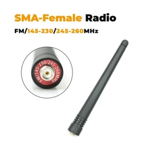 220-260MHZ Uniwersalna krótka antena walkie takie FM/145-230/245-260MHz do radia - Zdjęcie 1 z 14